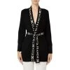 Elisabetta Franchi Kimono Cardigan Black -dame-cardigans Butikk unnamed file 1603
