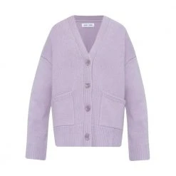 Samsøe Samsøe ‘Keik’ Cardigan Purple -dame-cardigans Butikk unnamed file 1629