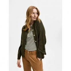 Selected Femme Cardigan Green -dame-cardigans Butikk unnamed file 1664
