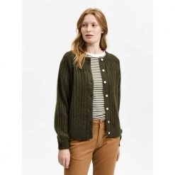 Selected Femme Cardigan Green -dame-cardigans Butikk unnamed file 1667