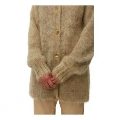 Ganni Cardigans Beige -dame-cardigans Butikk unnamed file 1692