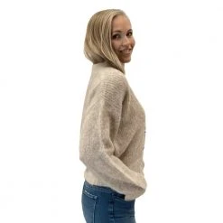 American Vintage Betim Cardigan Nude Beige