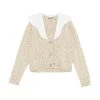 Ganni Sweater Beige -dame-cardigans Butikk unnamed file 1750