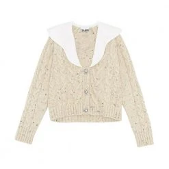 Ganni Sweater Beige