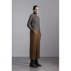 Mark Kenly Domino Tan Korine Ribbed Cardigan Genser & Jakker Brown -dame-cardigans Butikk unnamed file 1798