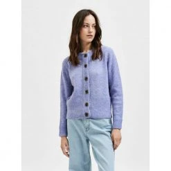 Selected Femme Sia Ls Knit Cardigan Blue 10 Selected Femme Sia Ls Knit Cardigan Blue -dame-cardigans Butikk unnamed file 1807