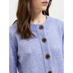 Selected Femme Sia Ls Knit Cardigan Blue 12 Selected Femme Sia Ls Knit Cardigan Blue -dame-cardigans Butikk unnamed file 1809