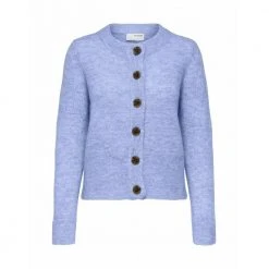 Selected Femme Sia Ls Knit Cardigan Blue 13 Selected Femme Sia Ls Knit Cardigan Blue -dame-cardigans Butikk unnamed file 1810