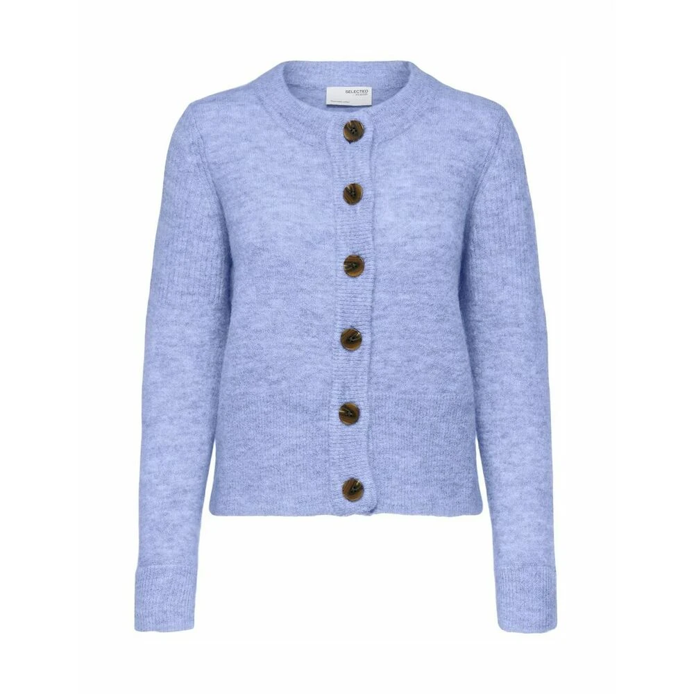 Selected Femme Sia Ls Knit Cardigan Blue 8 Selected Femme Sia Ls Knit Cardigan Blue - Bilde 6