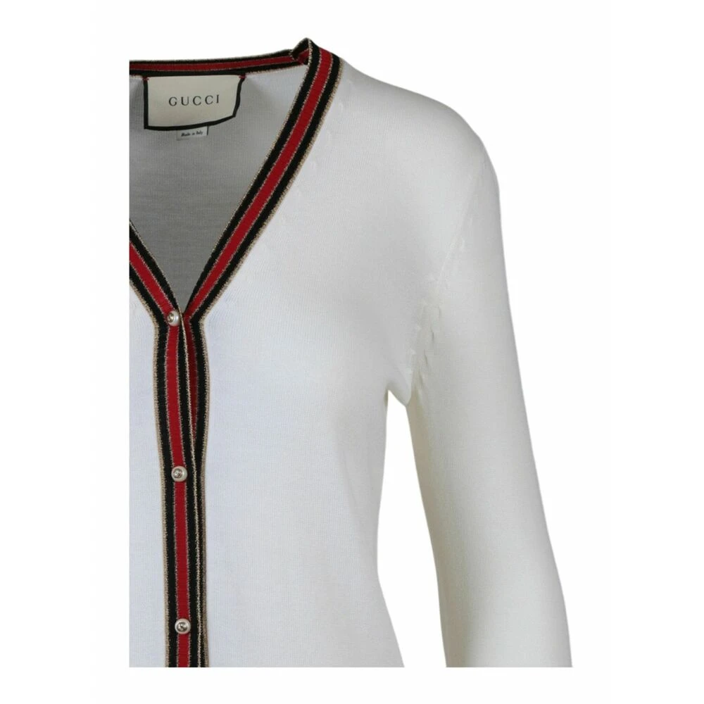 Gucci Cardigan White 3 Gucci Cardigan White