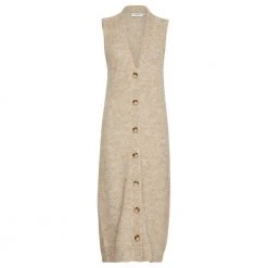 Moss Copenhagen Sabelle Cardigan Pepper - 16272 Beige