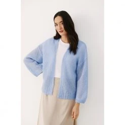 Lys Blå Part Two Rastina Cd Gensere Blue -dame-cardigans Butikk unnamed file 1871