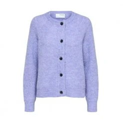 Selected Femme Lulu Knit Short Cardigan Purple 6 Selected Femme Lulu Knit Short Cardigan Purple -dame-cardigans Butikk unnamed file 1910