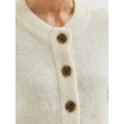 Selected Femme Sia Ls Knit Cardigan Beige -dame-cardigans Butikk unnamed file 1925