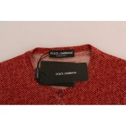 Dolce & Gabbana Cardigan Red -dame-cardigans Butikk unnamed file 1965
