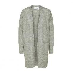 Lysegrå Selected Femme Slflulu New Ls Knit Long Cardigan Cardigan Gray 10 Lysegrå Selected Femme Slflulu New Ls Knit Long Cardigan Cardigan Gray -dame-cardigans Butikk unnamed file 1991