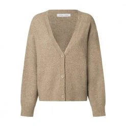 Samsøe Samsøe Frances Cardigan Starfish Skjørt Beige -dame-cardigans Butikk unnamed file 1998