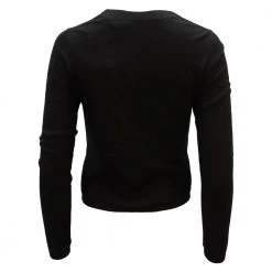 Vince Button-Front Cardigan Black -dame-cardigans Butikk unnamed file 2041