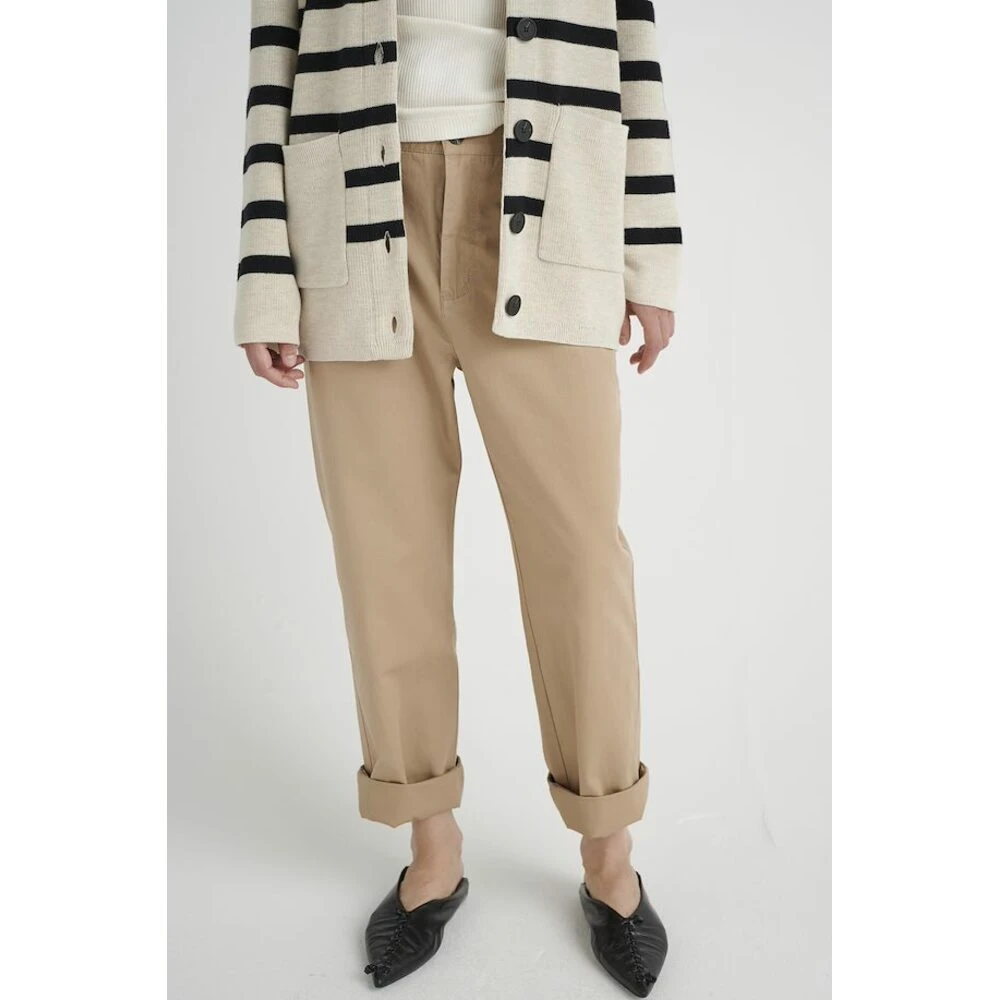 Offwhite Med Sorthe Striper Inwear In Wear Gittel Cardigan Dame White 7 Offwhite Med Sorthe Striper Inwear In Wear Gittel Cardigan Dame White - Bilde 5