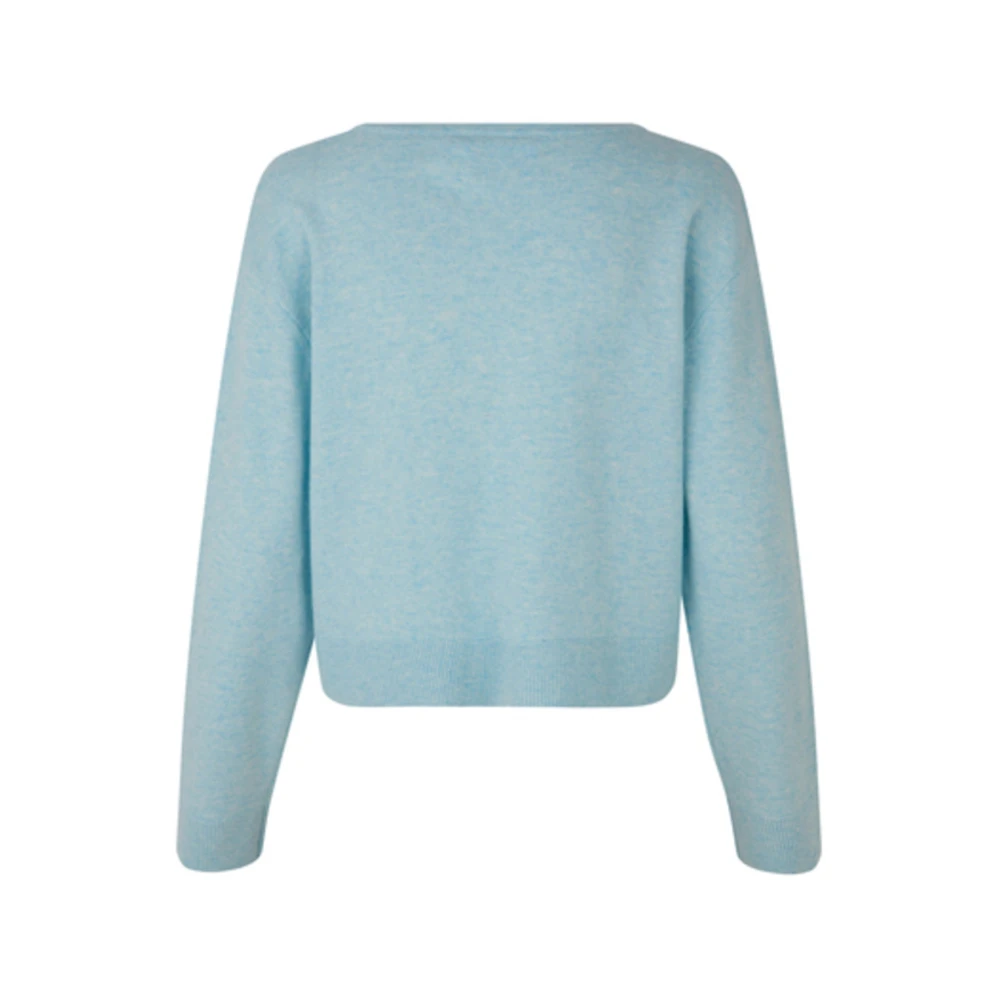 Samsøe Samsøe Lyseblå Samsøe Suzie Cardigan Cardigan Blue 4 Samsøe Samsøe Lyseblå Samsøe Suzie Cardigan Cardigan Blue - Bilde 2