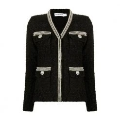 Self Portrait Cardigans Black -dame-cardigans Butikk unnamed file 2076