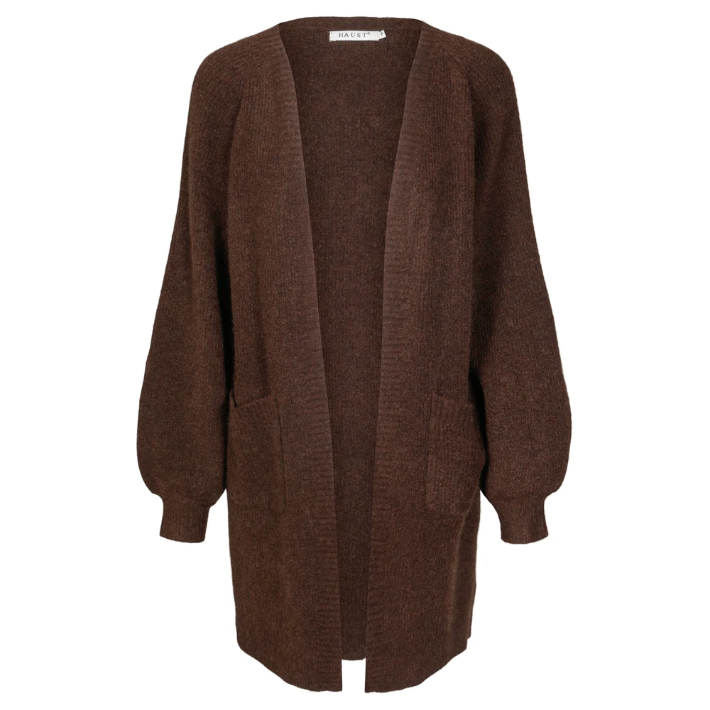 Haust Collection Brun Haust Luxury Cardigan Overdeler Brown 5 Haust Collection Brun Haust Luxury Cardigan Overdeler Brown - Bilde 3