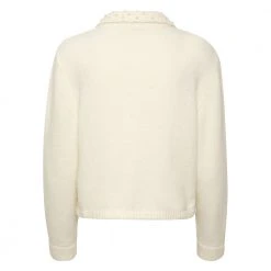 Gestuz AlphaGZ Collar Cardigan Beige