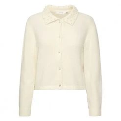 Gestuz AlphaGZ Collar Cardigan Beige 9 Gestuz AlphaGZ Collar Cardigan Beige -dame-cardigans Butikk unnamed file 2106