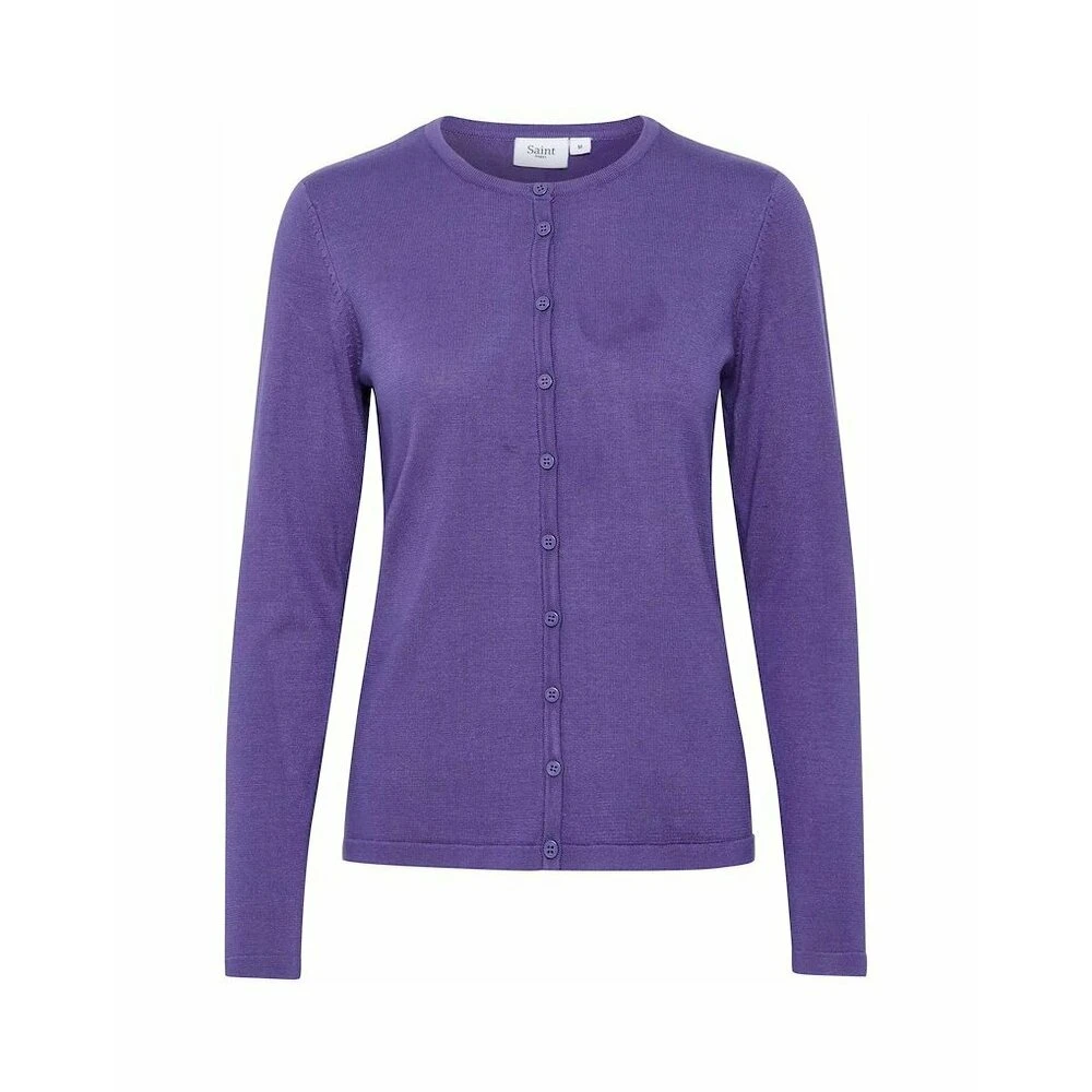 Saint Tropez Mila Cardigan Corsican Blue Blue 4 Saint Tropez Mila Cardigan Corsican Blue Blue - Bilde 2