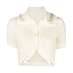 Jacquemus Cardigans White -dame-cardigans Butikk unnamed file 2146