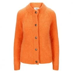 IBEN Monty Cardigan CRE Orange -dame-cardigans Butikk unnamed file 2155