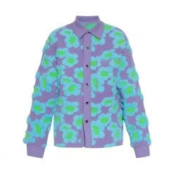 Jacquemus Neve Fleurs Cardigan Purple -dame-cardigans Butikk unnamed file 2158