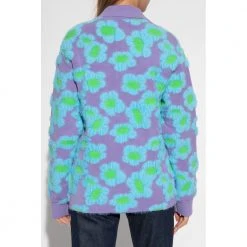 Jacquemus Neve Fleurs Cardigan Purple -dame-cardigans Butikk unnamed file 2159