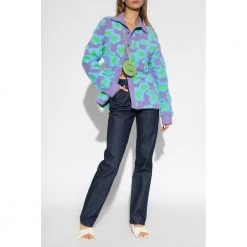 Jacquemus Neve Fleurs Cardigan Purple -dame-cardigans Butikk unnamed file 2160