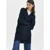 Blå Selected Femme Slflulu New Ls Knit Long Cardigan Cardigan Blue -dame-cardigans Butikk unnamed file 2166