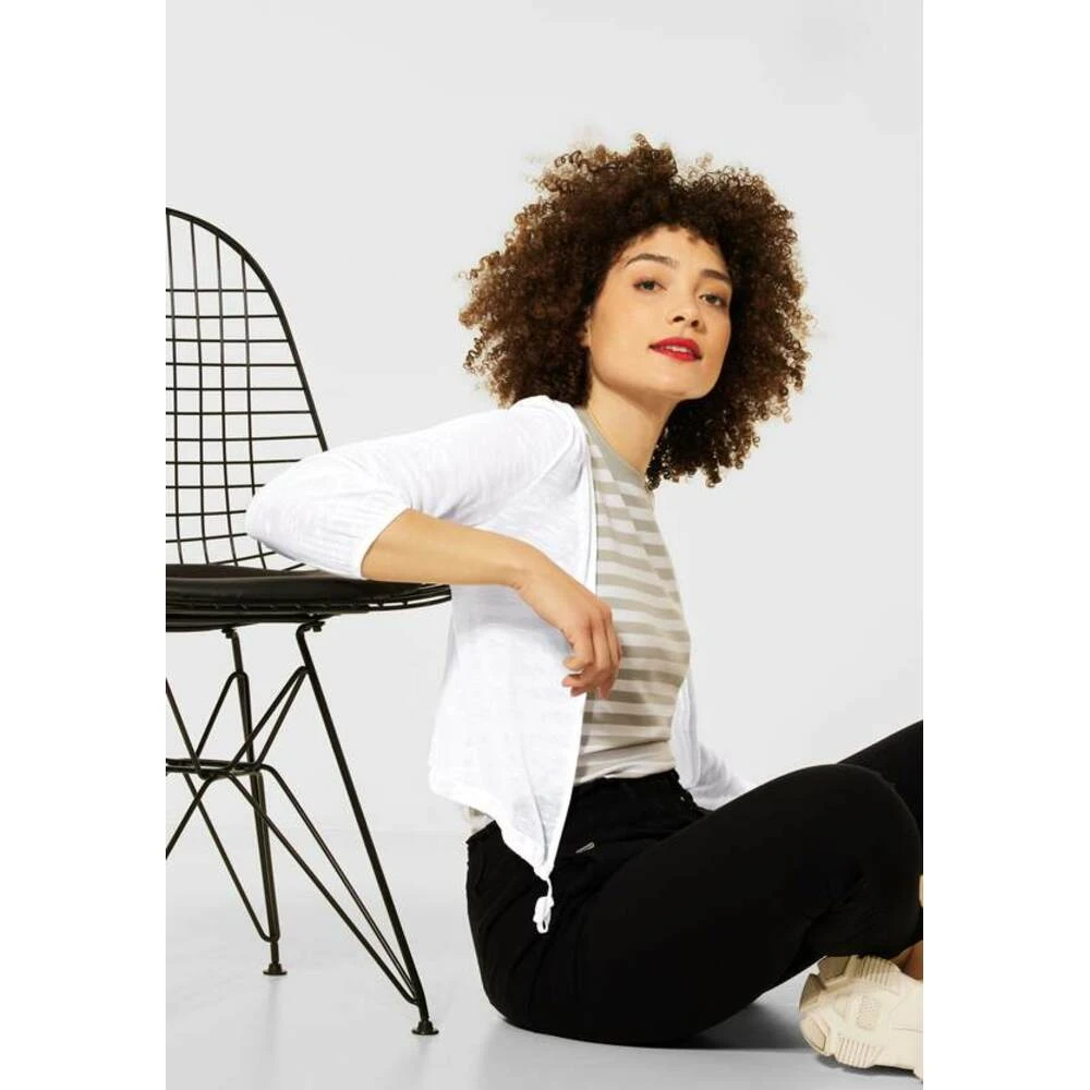 Street One A316375 Cardigan White 4 Street One A316375 Cardigan White - Bilde 2