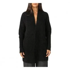 Cathrine Hammel Soft Demi Shawl Cardigan Black
