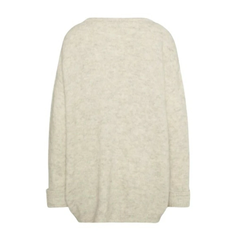 Grå American Vintage East Cardigan - Grå Melert Cardigans Gray 4 Grå American Vintage East Cardigan - Grå Melert Cardigans Gray - Bilde 2