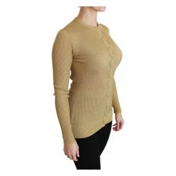 Dolce & Gabbana Cardigan Beige -dame-cardigans Butikk unnamed file 2243