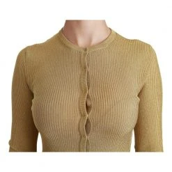 Dolce & Gabbana Cardigan Beige -dame-cardigans Butikk unnamed file 2245