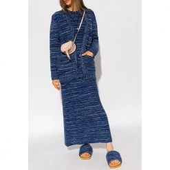 Chloé Cashmere Cardigan Blue -dame-cardigans Butikk unnamed file 2270