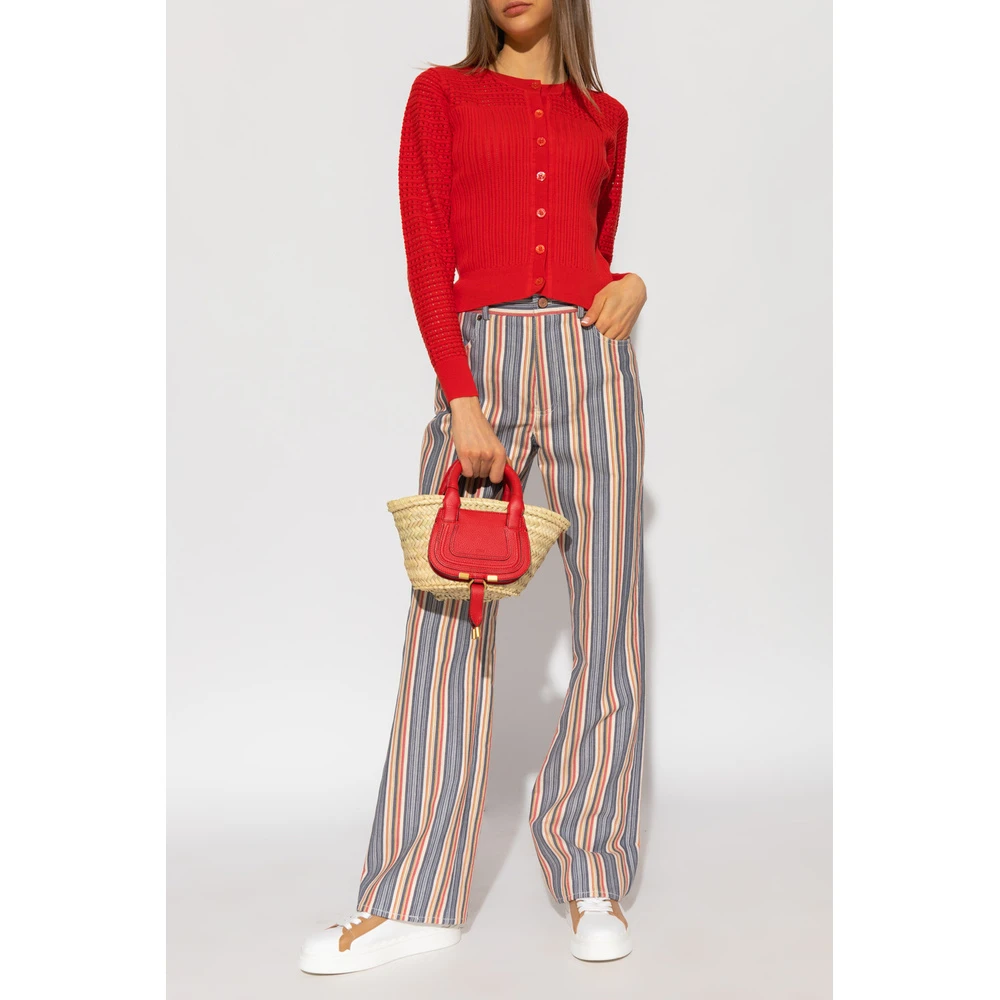 See By Chloé Cardigan Red 6 See By Chloé Cardigan Red - Bilde 4