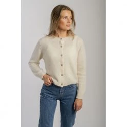 Arnie Says Off-White Arniesays: Francis Genser White -dame-cardigans Butikk unnamed file 2288