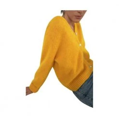 American Vintage Cardigan Orange 8 American Vintage Cardigan Orange -dame-cardigans Butikk unnamed file 2310