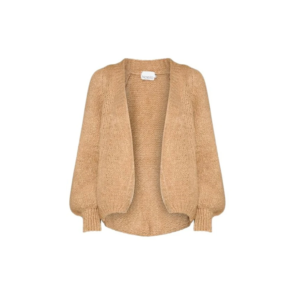 Noella Knit Cardigan Yttertøy Beige 3 Noella Knit Cardigan Yttertøy Beige