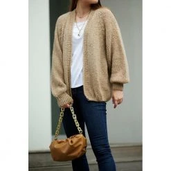 Noella Knit Cardigan Yttertøy Beige 9 Noella Knit Cardigan Yttertøy Beige -dame-cardigans Butikk unnamed file 2315