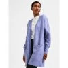 Selected Femme Jacaranda Lulu New Ls Knit Long Cardigan Lilla Noos Drops Blue -dame-cardigans Butikk unnamed file 2355