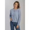 Arnie Says Lyseblå Arniesays: Francis Genser Blue -dame-cardigans Butikk unnamed file 2376