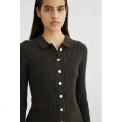 Axel Arigato Signature Cardigan Brown -dame-cardigans Butikk unnamed file 2400