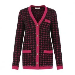 Saint Laurent Cardigan Pink 10 Saint Laurent Cardigan Pink -dame-cardigans Butikk unnamed file 2404